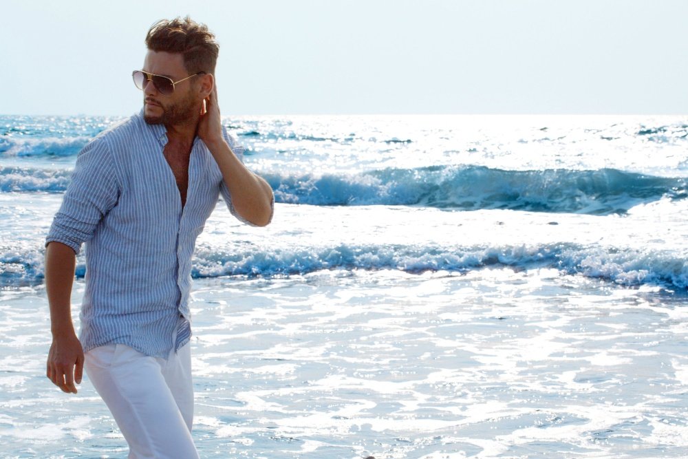Strand overhemden zijn het helemaal de zomer