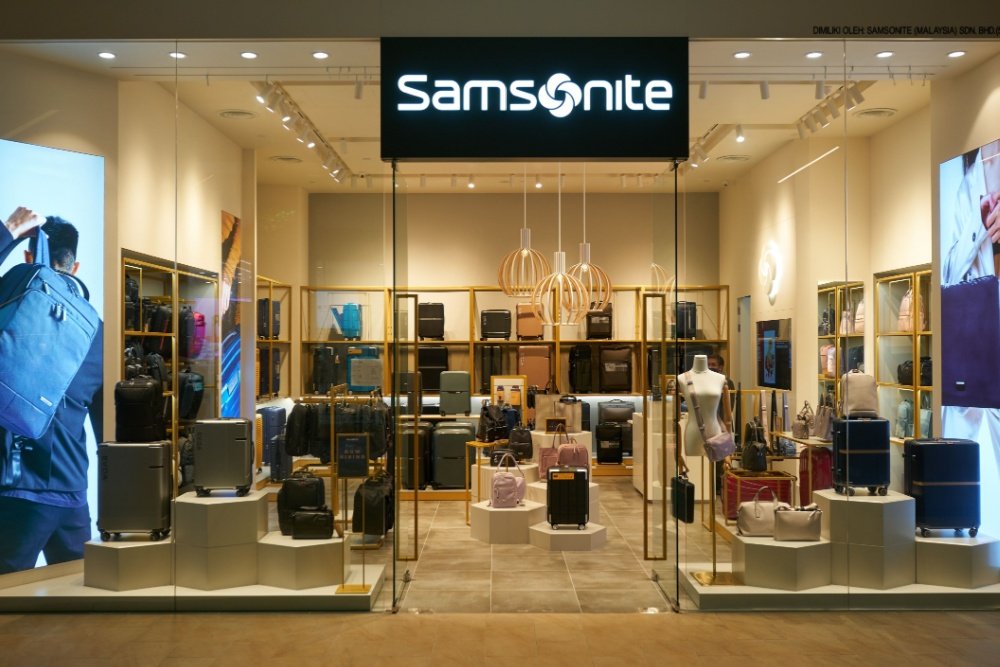 Op reis met Samsonite