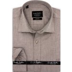 Blouse Manenen - Slim Fit - Zakelijke Katoenen Overhemd Heren