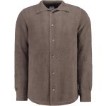 Courier Atelier Fluffy Overhemd Taupe - Overhemd Heren - Overhemden - Blouse Heren - Vest Heren - Overshirt heren - Ultra Zacht - Winter Overhemd heren