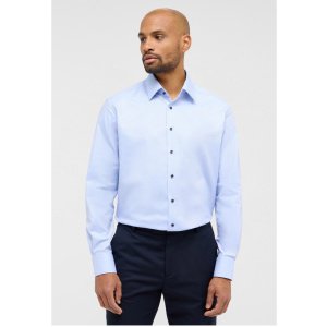 Eterna - Overhemd Blauw Eterna Lange Mouw Overhemd Blauw 2132 X171