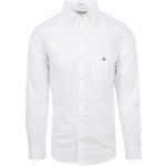 Gant Casual Overhemd Poplin Wit - Maat S - Heren - Overhemden Casual