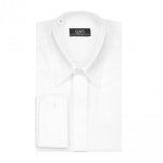 Gents - Smoking overhemd plat glad - Maat XS