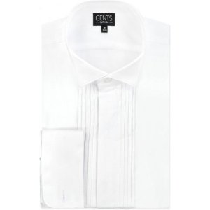 Gents - Smoking overhemd vadermoord plisse - Maat XL