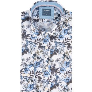 OLYMP Casual Modern Fit Casual Overhemd Heren