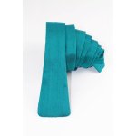 Rebeltie - Hippe & Stijlvolle Stropdas 2.0 - 100% Exclusieve Dupion Zijde - Smaragd Groen - Handgemaakt met Passie in NL - Dutch Design - Inclusief Luxe Verpakking - & Gratis Hanger voor 4 Stropdassen