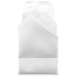 We Love Ties - Pochets - Voorgevouwen wit pochet op kaartje - wit