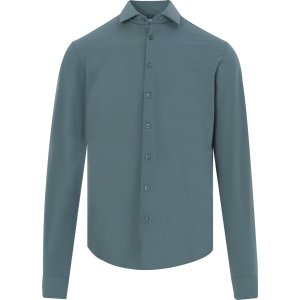 Overhemd Lounge jersey shirt OLIVE (2191.22 - OLIVE)