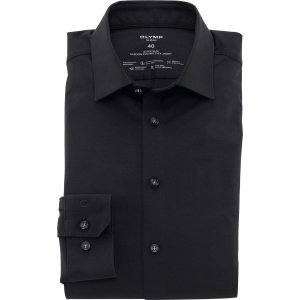 Olymp overhemd mouwlengte 7 zwart